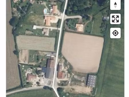 terrain à bâtir chiré limite latillé