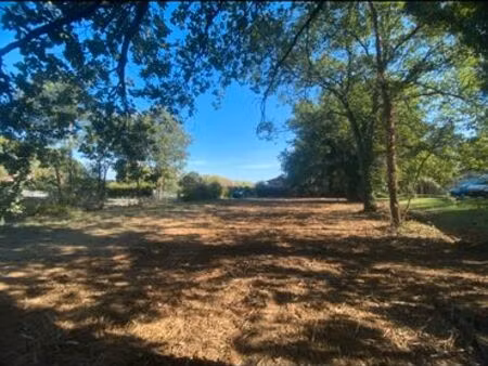 terrain 1324m2 constructible