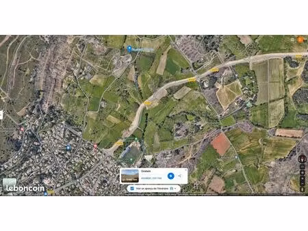 location d’un terrain agricole très agréable et arboré à proximité de grabels