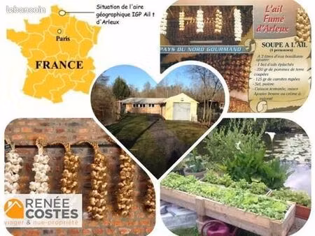 maison en viager 2 pièces 50 m²