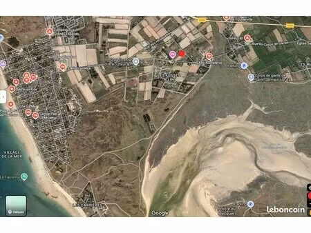 terrain a batir viabilise  proche mer a st germain-sur-ay  660m2  70 000
