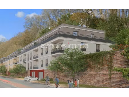 vente appartement 3 pièces 56 m² le houlme (76770)