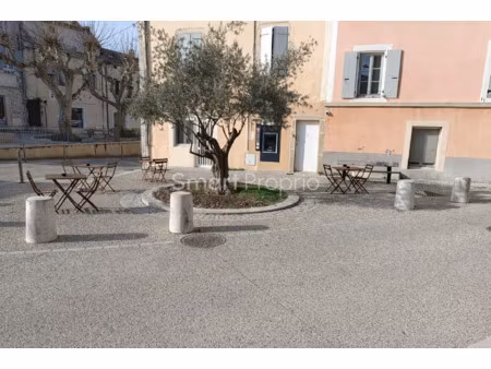 drôme provençale - actif mixte centre village - commerce en