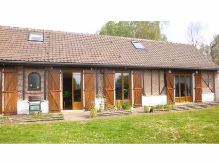 vente maison 11 pièces 200 m² à favieres (80120)  367 500 €