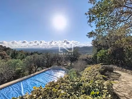 seillans - maison familial proche village avec studio independant - piscine