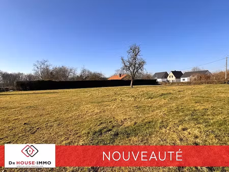 vente terrain 2752 m² à la longueville (59570)  74 000 €