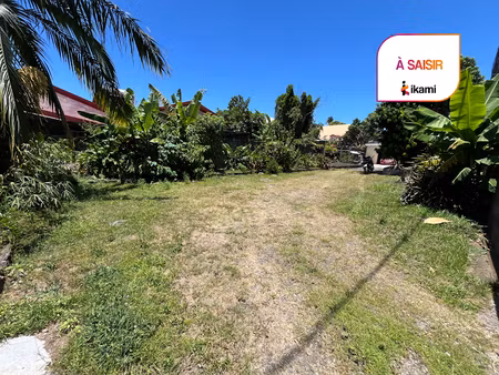 vente terrain 400 m² à saint andre (97440)  129 600 €