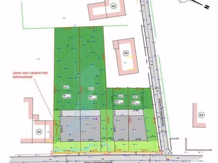 terrain à bâtir parfaitement situé avec permis de construire