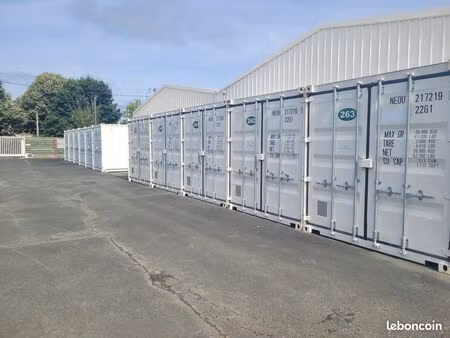 box / containers de stockage sécurisés – proche angers
