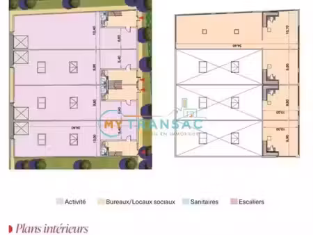 location local industriel 440 m² à louvres (95380)