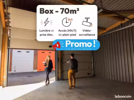 garage/box 70 m² ormes
