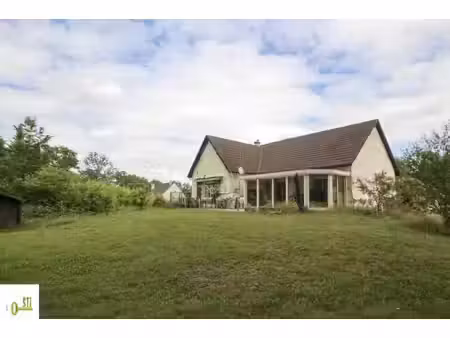 maison sur sous-sol avec jardin