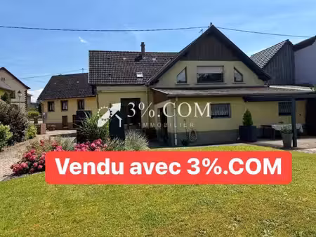 en vente maison 130 m² – 354 900 € |dossenheim-sur-zinsel