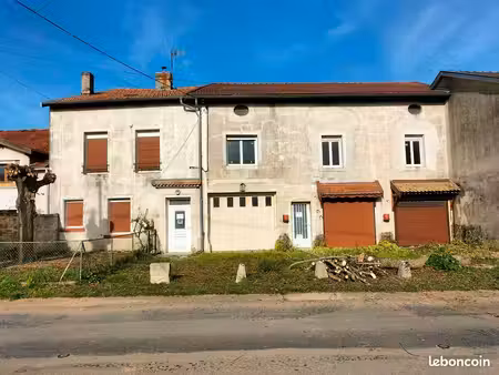 maison de village et terrain