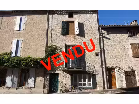 vente maison de village les cabannes  90m² 5 pièces 59 000€ avec balcon