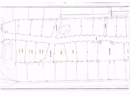 terrains proche des commodités de 550 à 560 m2