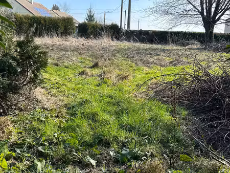 à vendre terrain a batir 1500m² - hennezis - haute normandie