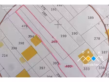 terrain 1018 m² liverdun