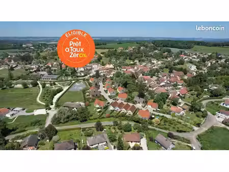 terrain 595 m² pelousey