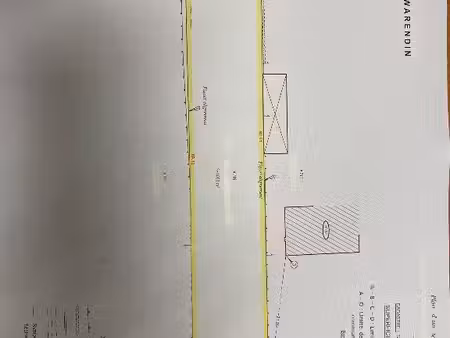 terrain 1053 m² roost warendin