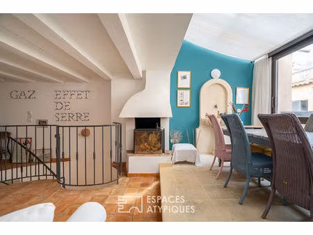 maison de ville au charme atypique en plein coeur d'aix-en-provence
