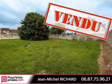 terrain mur de sologne 500 m2