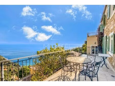 roquebrune-cap-martin – villa d’exception avec vue panoramique sur la mer