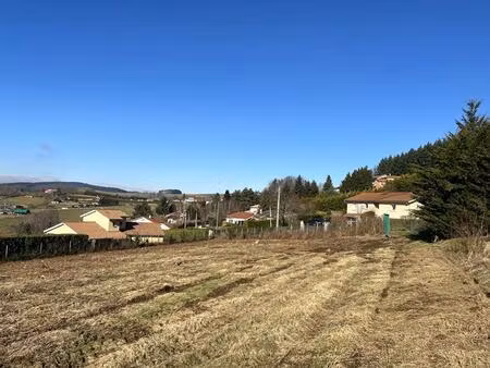 terrain violay 830 m2  viabilisé avec belle vue dégagée