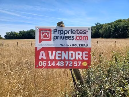 breteuil - terrain constructible 1800 m² plat & clos proche forêt