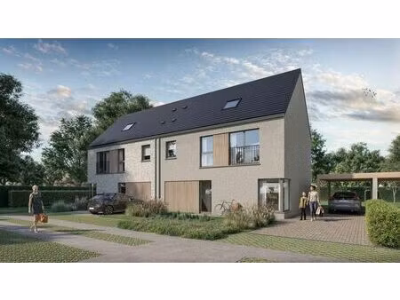 halfopen bebouwing met 3 tot 4 slaapkamers