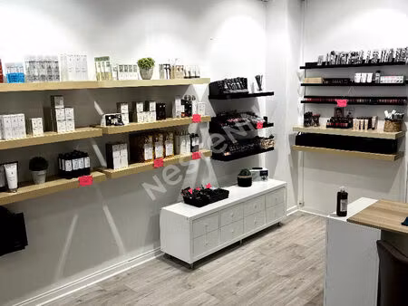 a vendre  verdun fonds de commerce esthétique  soins de beauté  maquillage  épilation ongl