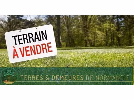 vente terrain 3341 m² à epinay (27330)  46 000 €
