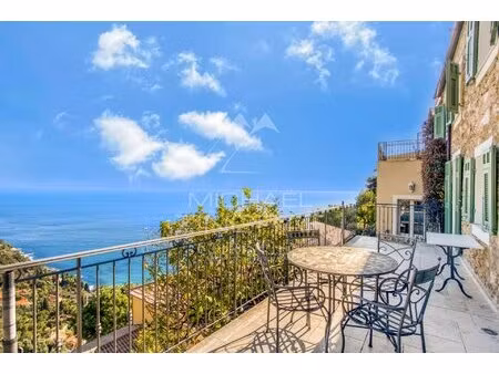 roquebrune-cap-martin – villa d’exception avec vue panoramique sur la mer - mzisj2200