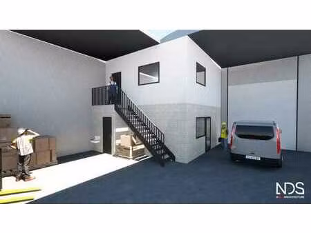 a louer - entrepôt de 265 m² avec bureau - saint-georges