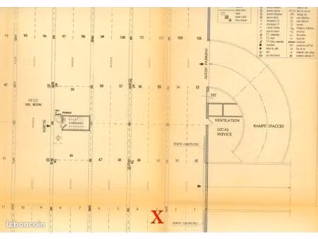 place de parking sécurisée