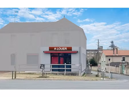 local commercial d'angle sur emplacement visible