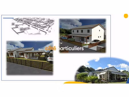 maison t4 jumelée neuve à morne a l eau 119.08 m2