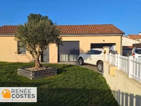 vente en nue propriété - f71-h71 ans - st aubin le cloud (79450)