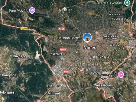 a vendre commerce 228 m2 loué nimes 30000