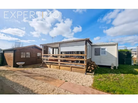 terrain de loisirs avec chalet aménagé – proche mer et commodités