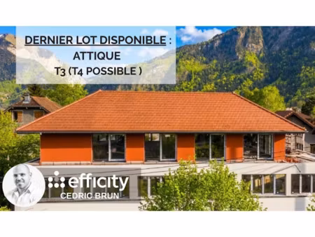 vente appartement 4 pièces 88.73 m² à marnaz (74460)  345 000 €