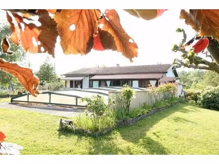 plain pied avec 128 m² habitable  plein sud  vue sur la campagne environnante  sur terrain