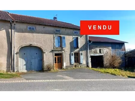 vente maison 4 pièces 131 m² saint-baslemont (88260)