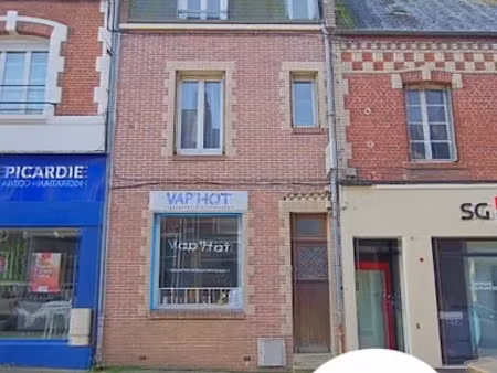 vente immeuble 5 pièces 84.73 m² à roye (80700)  79 500 €
