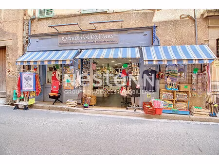 à vendre murs et fonds de commerce boutique décoration & souvenirs à cotignac