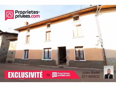vente maison 5 pièces 110 m² à aubusson-d'auvergne (63120)  49 990 €