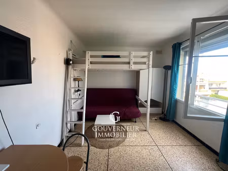 palavas studio meublé climatisée sept/juin