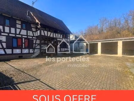 maison bi-famille + grange