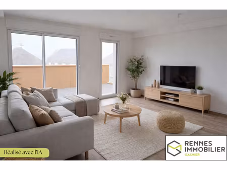 appartement 3 pièces 68 m2 - chevaigné !