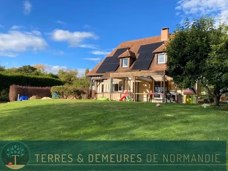 vente maison 7 pièces 133 m² à bonneville-la-louvet (14130)  464 100 €